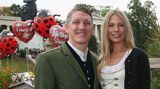 Bastian Schweinsteiger und Sarah Brandner