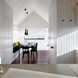 Die Innenansicht des Shingle House