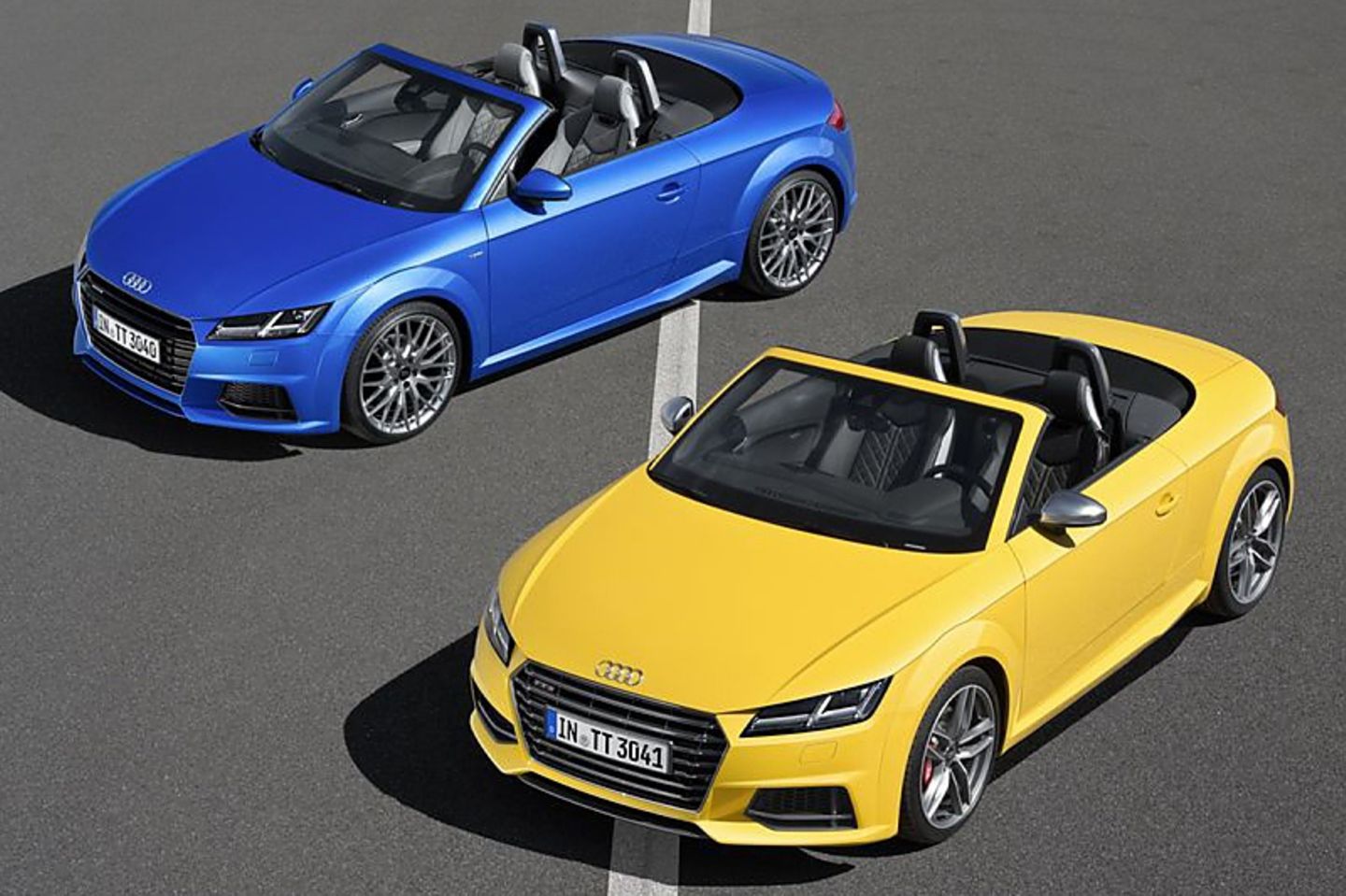 Audi TT und TTS mit Stoffdach