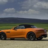 Jaguar F-Type Roadster mit Stoffhut