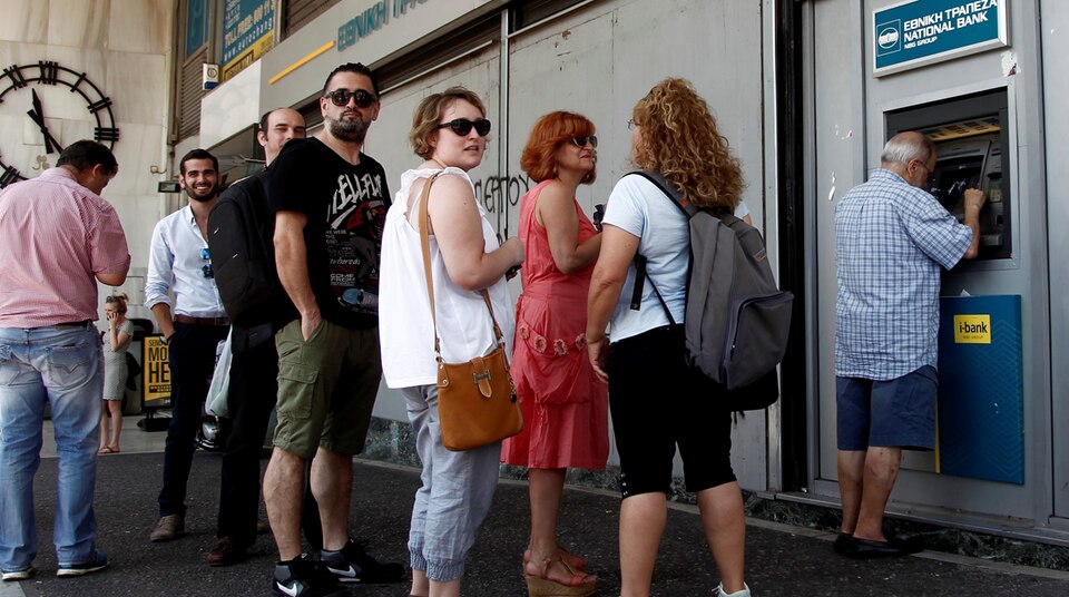 Nach wie vor können Griechen maximal 60 Euro pro Tag von ihrem Bankkonto abheben
