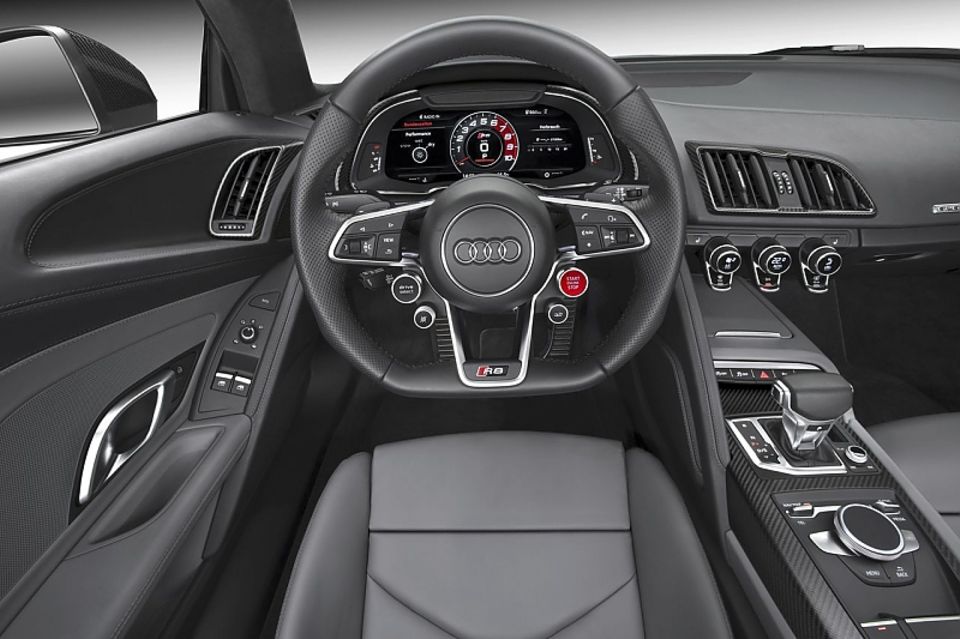 Das Cockpit bietet die gewohnte Audi-Qualität