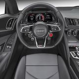 Das Cockpit bietet die gewohnte Audi-Qualität