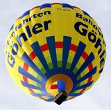 Mit einem Heißluftballon kann man dem Alltag entschweben