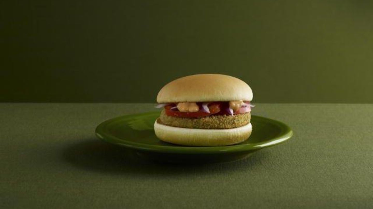 Burger mit Kartoffel-Patty