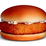 Burger mit Fleischkrokette