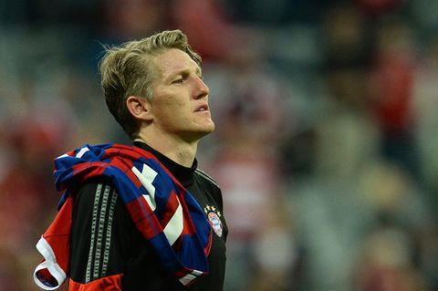 Bastian Schweinsteiger nach dem verlorenen Halbfinale in der Champions League gegen Barcelona