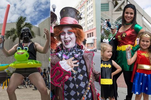 Comic Con in San Diego: Schaulauf der Superhelden und Oberschurken