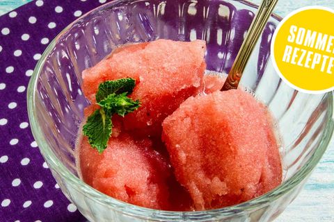 Wassermelonen Sorbet