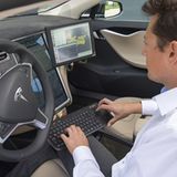 Autonomes Fahren bei Bosch: Tesla S als Versuchsträger