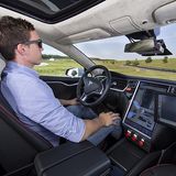 Autonomes Fahren bei Bosch: Tesla S als Versuchsträger