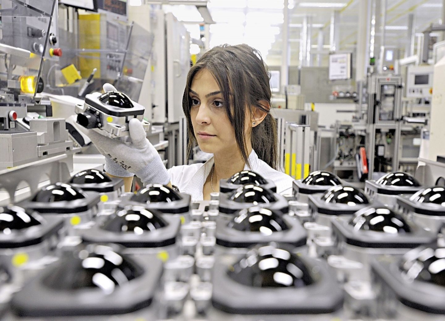 Sensor-Fertigung bei Bosch