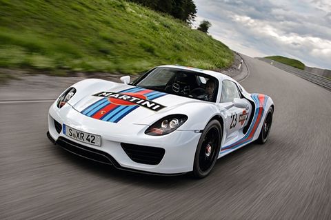 Der Porsche 918 Spyder reizt die Reserven der Batterie mehr aus
