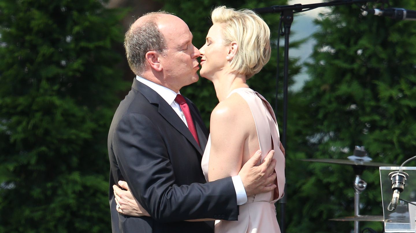 Charlène und Albert