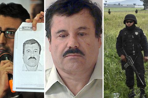 Der mexikanische Drogenboss Joaquin Guzman ist auf der Flucht