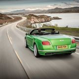 Bentley Continental GT Speed Modelljahr 2016 - kostet rund 21.000 Euro mehr als das Coupé