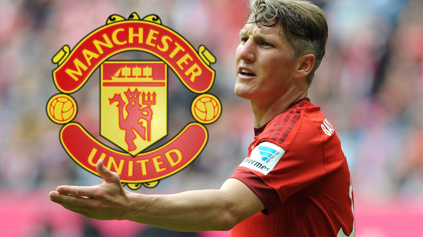 Bastian Schweinsteiger geht das Kapitel Manchester United gut gelaunt an