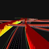 Bis zu 4 Terrabyte pro Woche und pro Auto müssen verarbeitet werden.