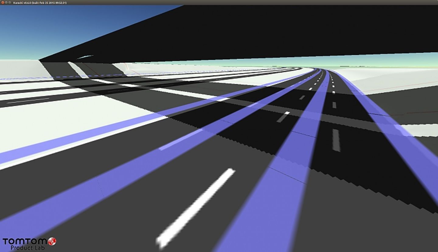 Die 3D-Karten des TomTom Mobile Mappings.