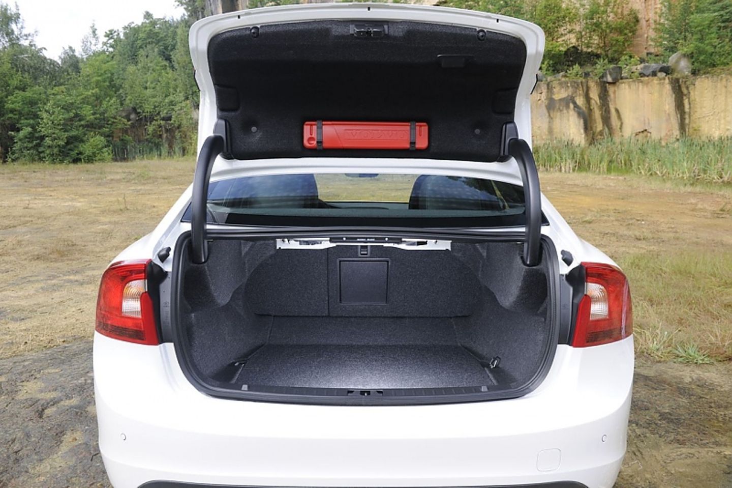 Der Kofferraum fasst 380 Liter