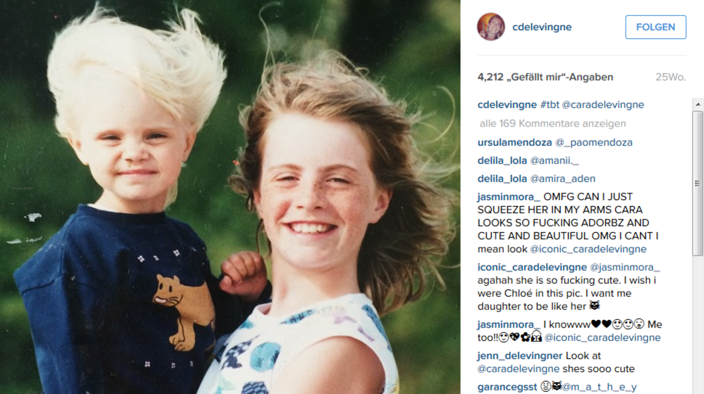 Cara Delevingne und ihr Clan: Das Model aus der Londoner High ..., حجم الصورة 1440x806