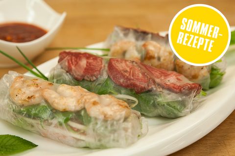 Sommerrezepte der Foodtuber: So gelingen fantastische Sommerrollen