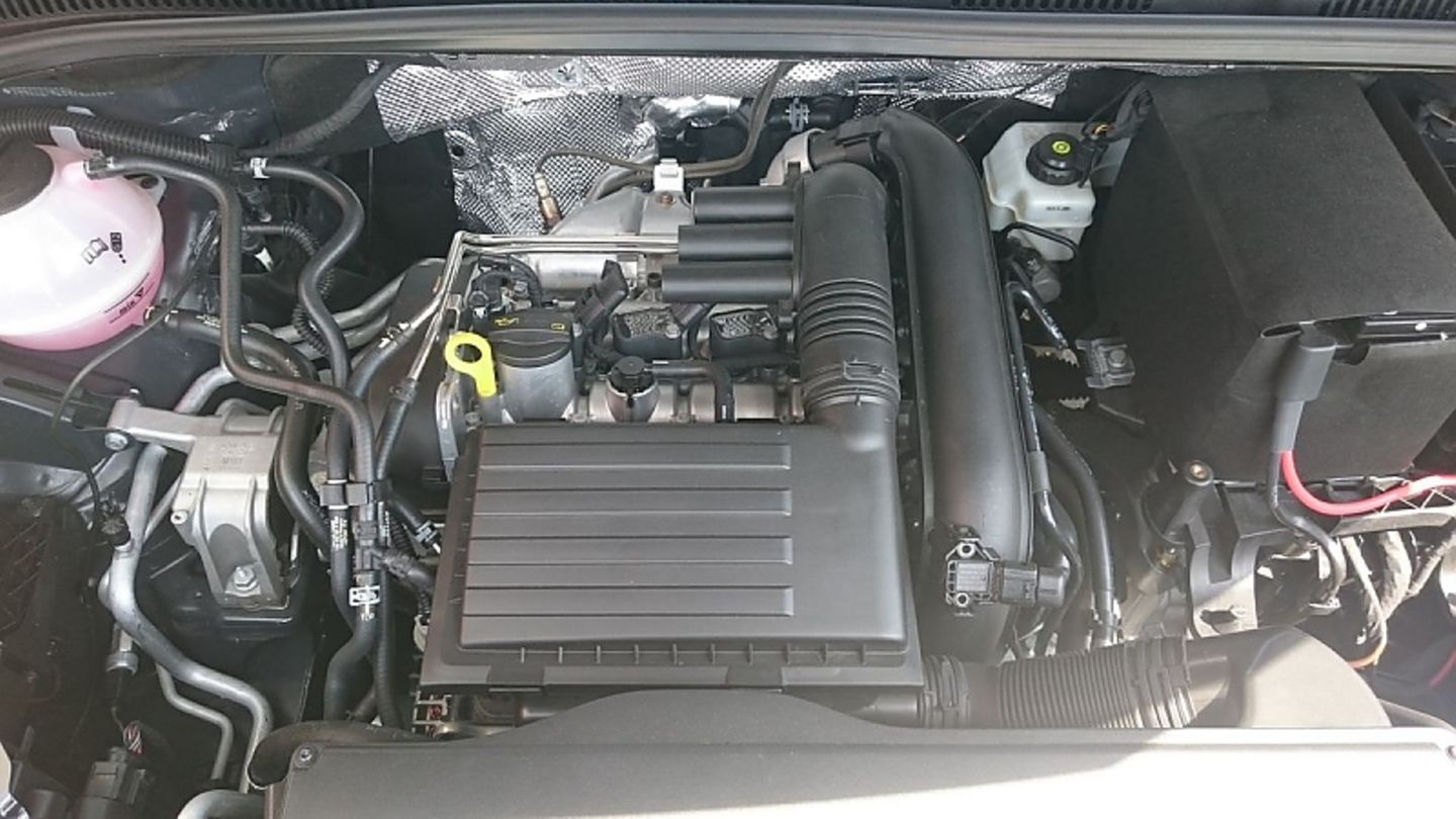 Der 1,4 Liter große Vierzylinder-Benzinmotor.