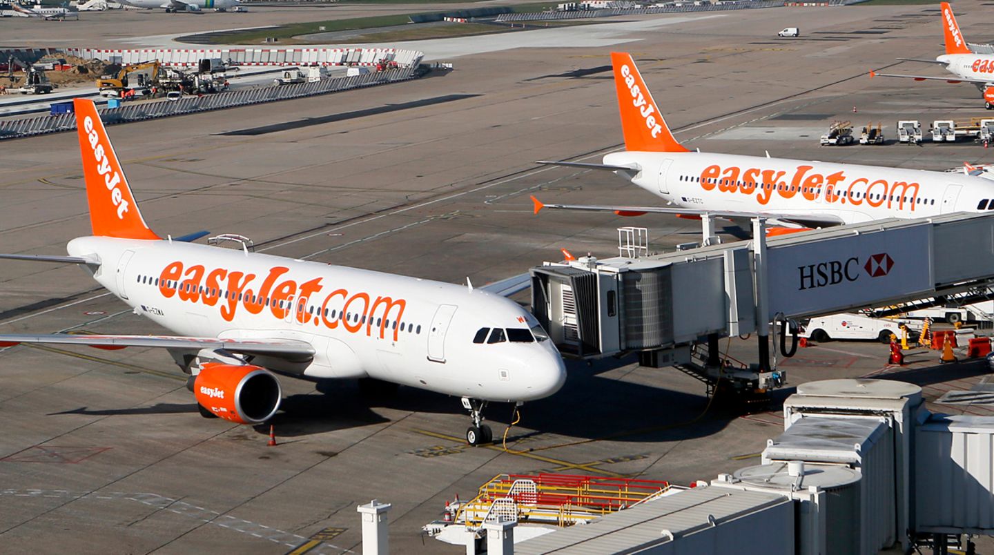 Ein Flughafensprecher bestätigte die Landung des Easyjet-Flugzeugs in Berlin