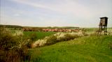 Blick auf das Dorf Kelze