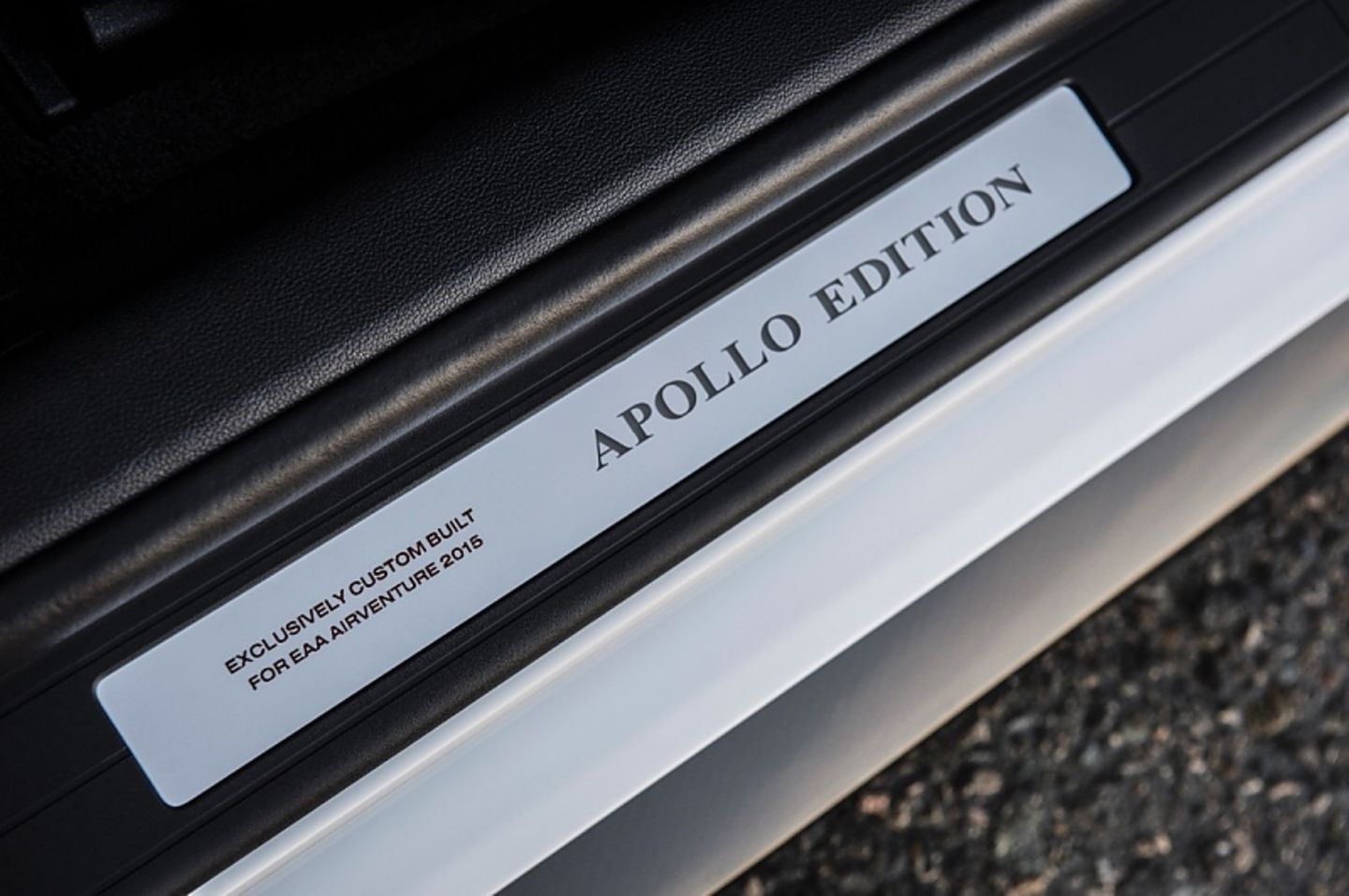 Die Alu-Einstiegsleisten der Ford Mustang Apollo Edition