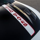 Der Heckspoiler sorgt für Anpressdruck