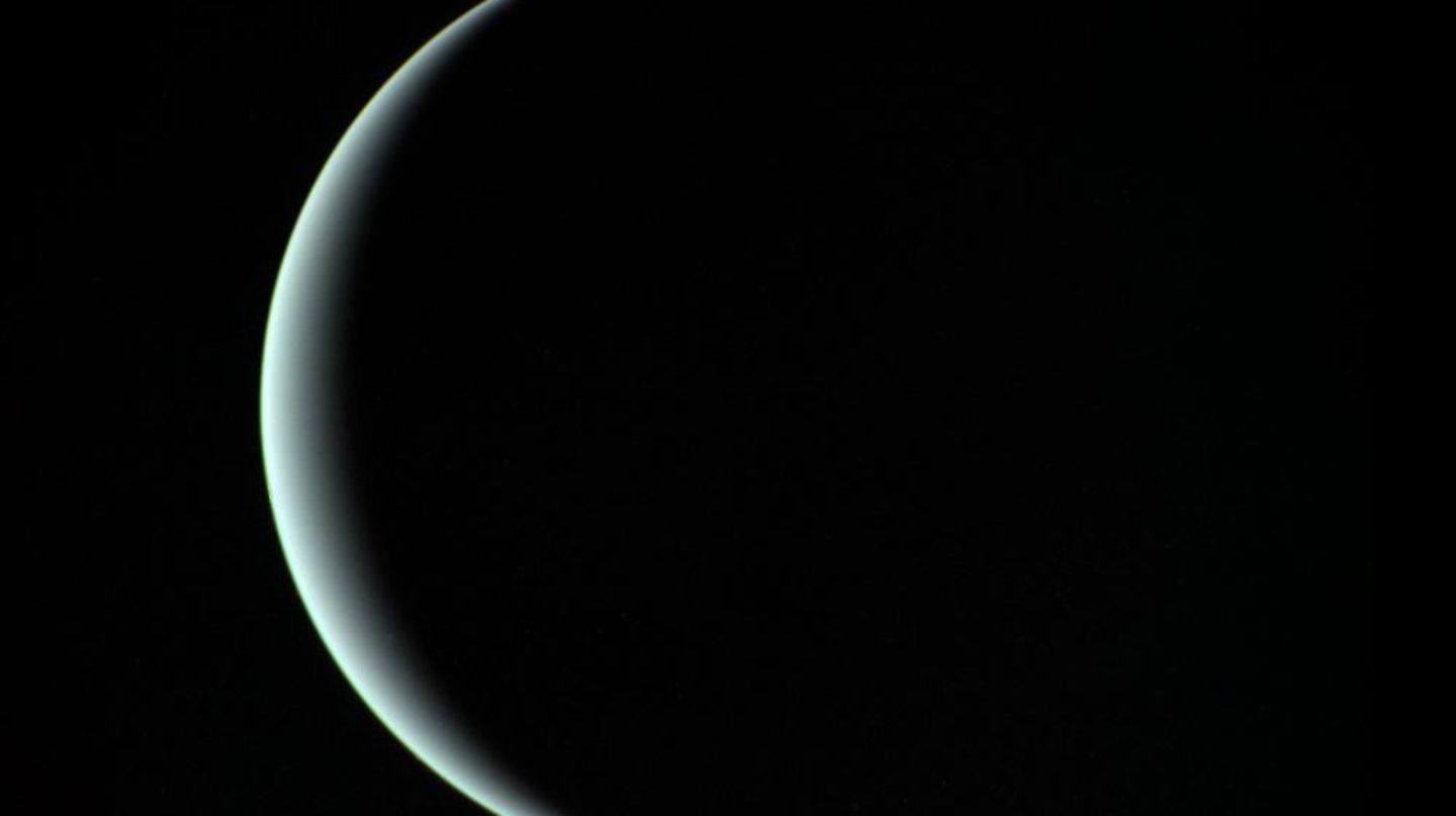 Nach New Horizons: Überall im Sonnensystem zuhause Die Sichel des Uranus