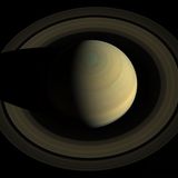 Aufsicht auf den Ringplaneten Saturn