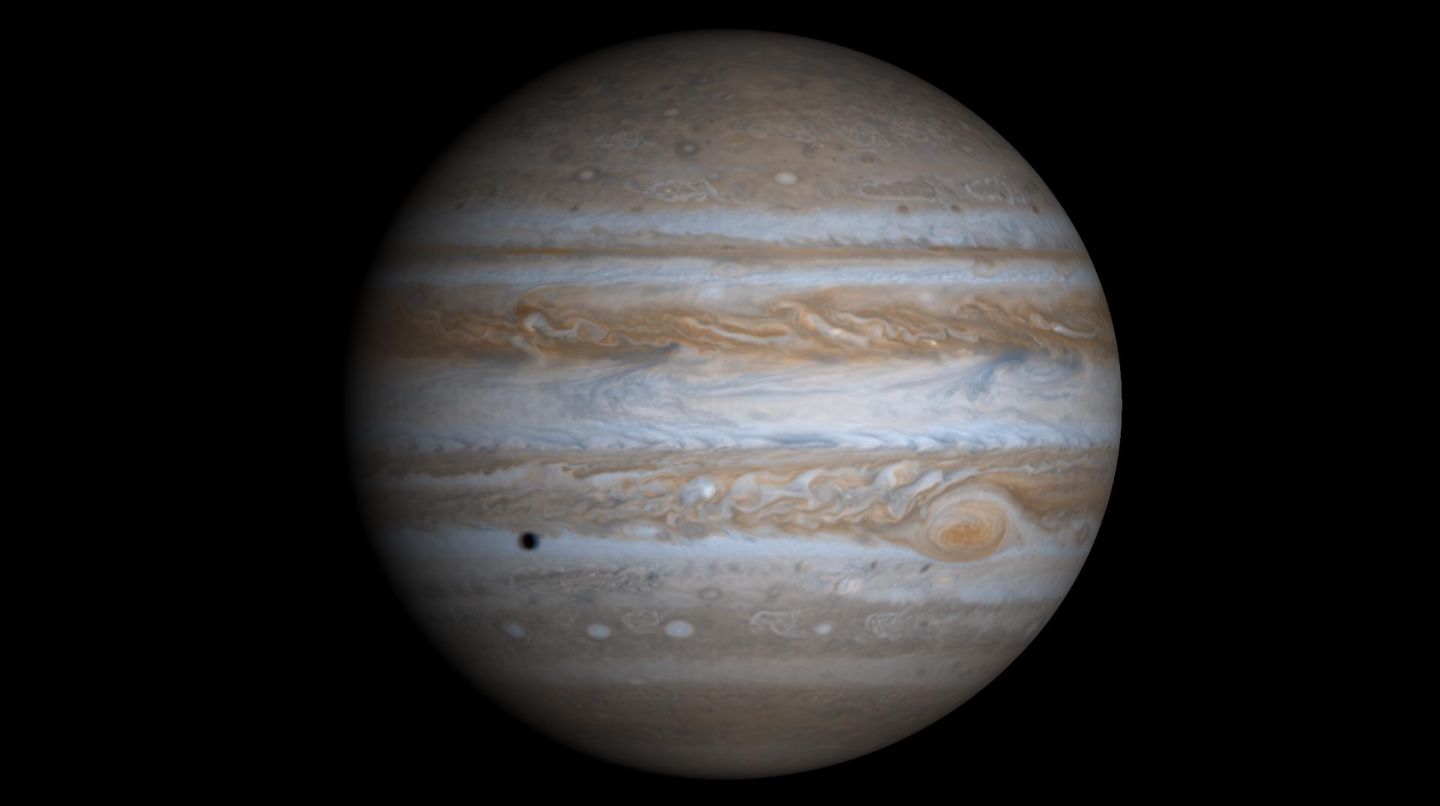 Nach New Horizons: Überall im Sonnensystem zuhause Die Kugel des Planeten Jupiters