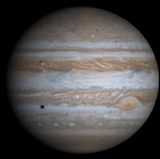 Die Kugel des Planeten Jupiters