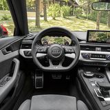 Das gute Cockpit des Audi A4 3.0 TDI Quattro