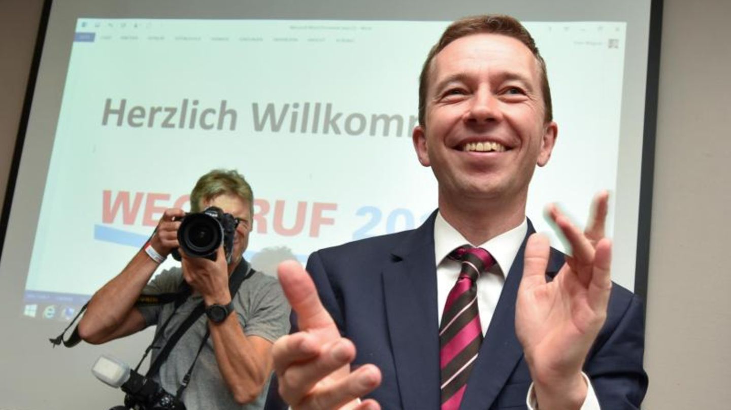 Der abgewählte AfD-Parteivorsitzende Bernd Lucke