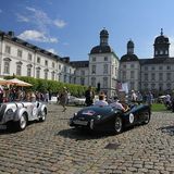 BMW 328 von 1937 und Jaguar XK 120 von 1953