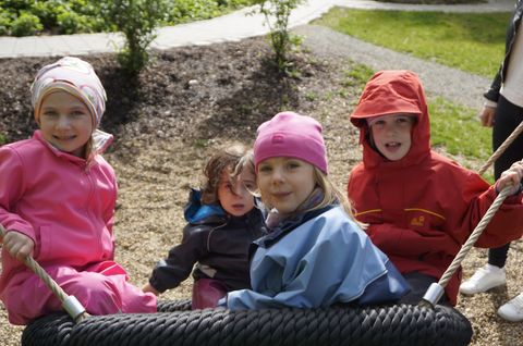 Alltag im Montessori Kindergarten