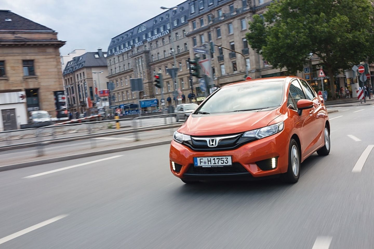Honda Jazz 1.3i - der Radstand beträgt 2,53 Meter