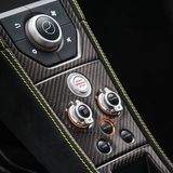 Die schlichte Mittelkonsole des McLaren 675 LT