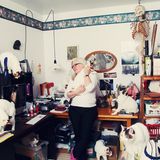 Nur das Genie beherrscht das Chaos. Dem Tierchen scheint's im geordneten Durcheinander zu behagen.