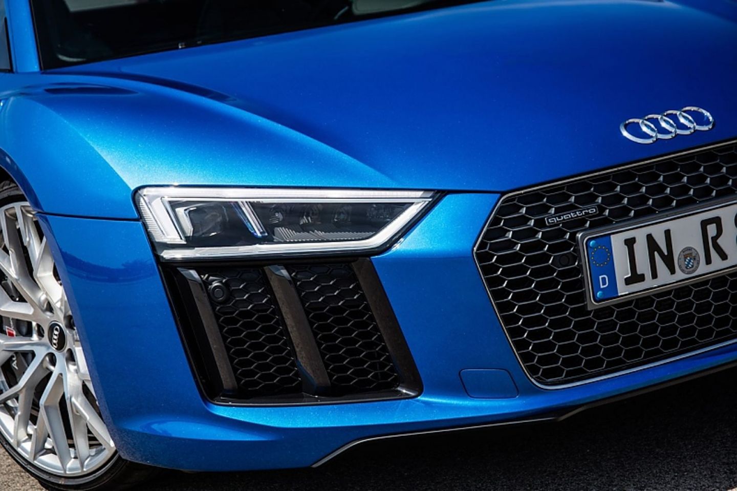 Audi R8 V10 - auch er setzt auf Laser
