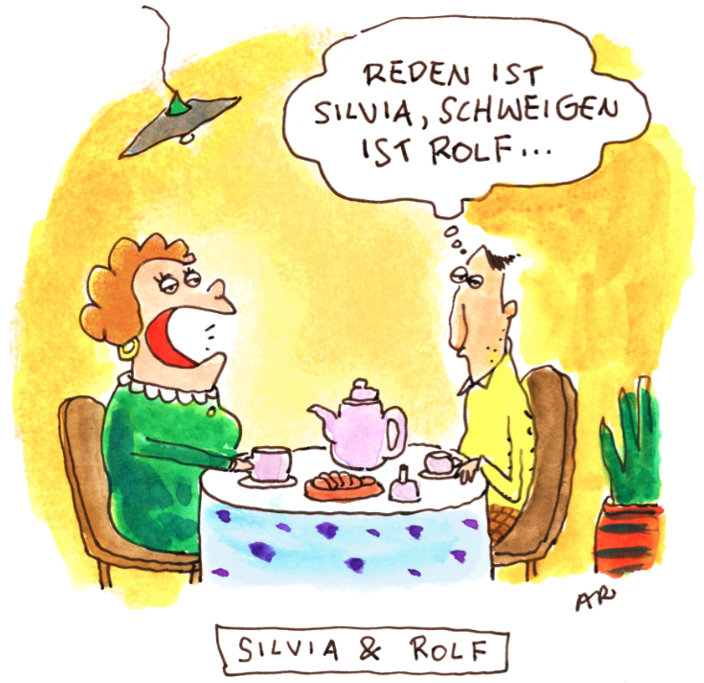 Cartoonbuch - Wortwitze: Der kann in den Speermüll