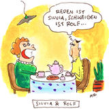 Cartoonbuch - Wortwitze: Der kann in den Speermüll