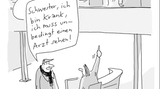 Cartoonbuch - Wortwitze: Der kann in den Speermüll