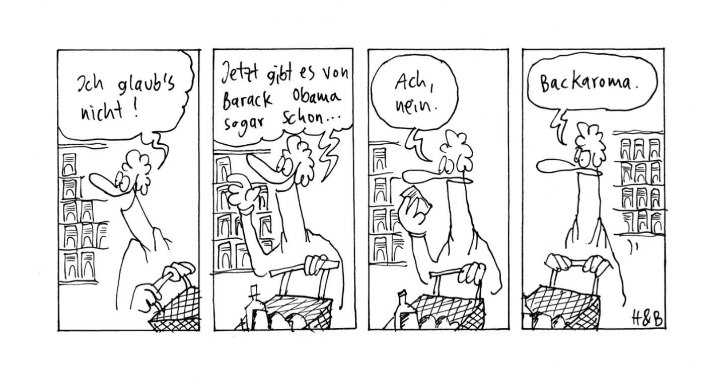 Cartoonbuch - Wortwitze: Der kann in den Speermüll