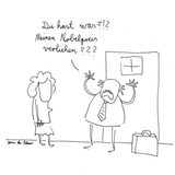 Cartoonbuch - Wortwitze: Der kann in den Speermüll