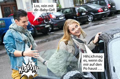 Ausschnitt aus einer Bravo-Fotolovestory