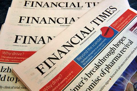 Zukünftig in japanischem Besitz: die "Financial Times"